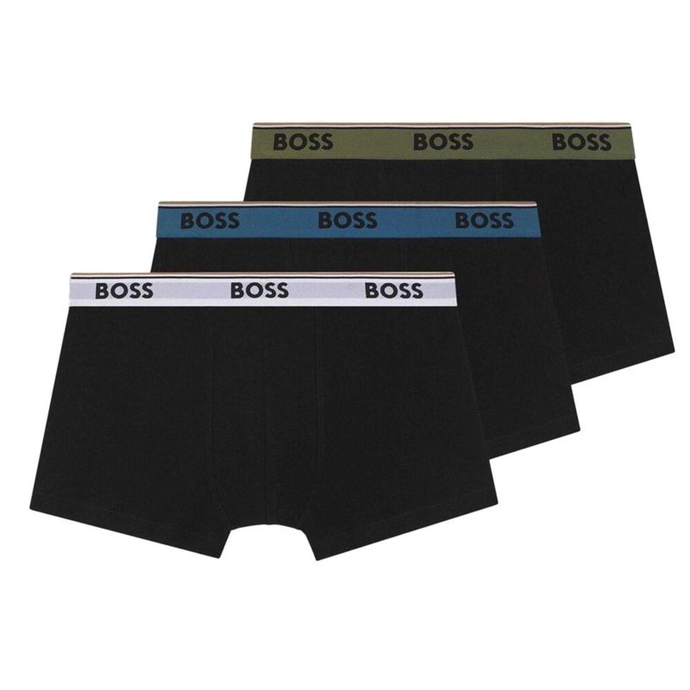 Boss Mens Power Boxer Shorts (Pack of 3) / Black